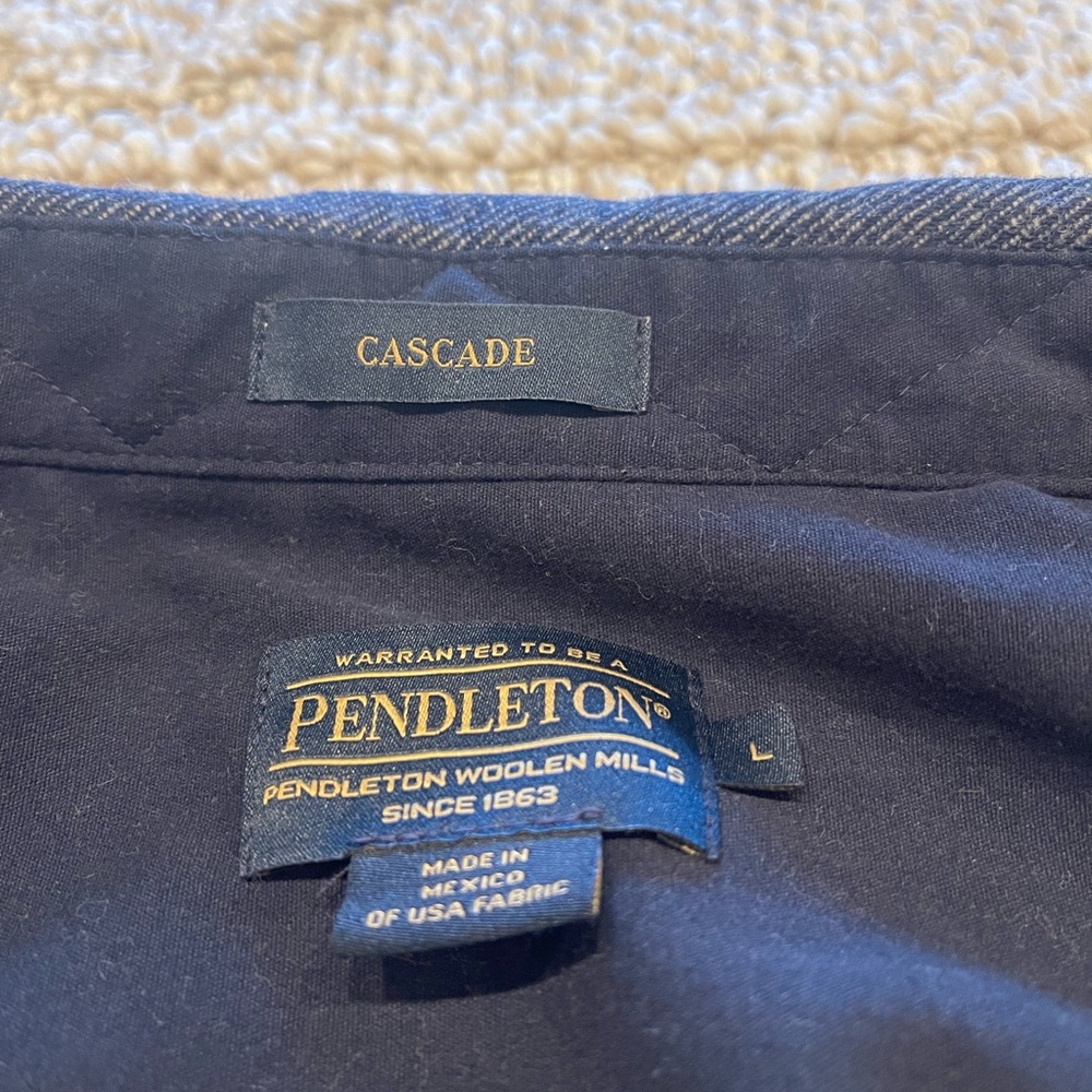 Pendleton Cascade Wool Button Up - image 3
